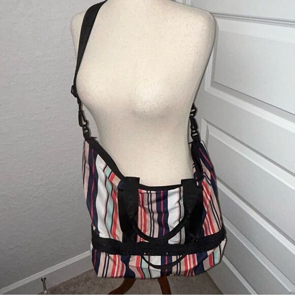 LeSportsac Stripe Print Crossbody Tote Bag - Picture 2 of 11